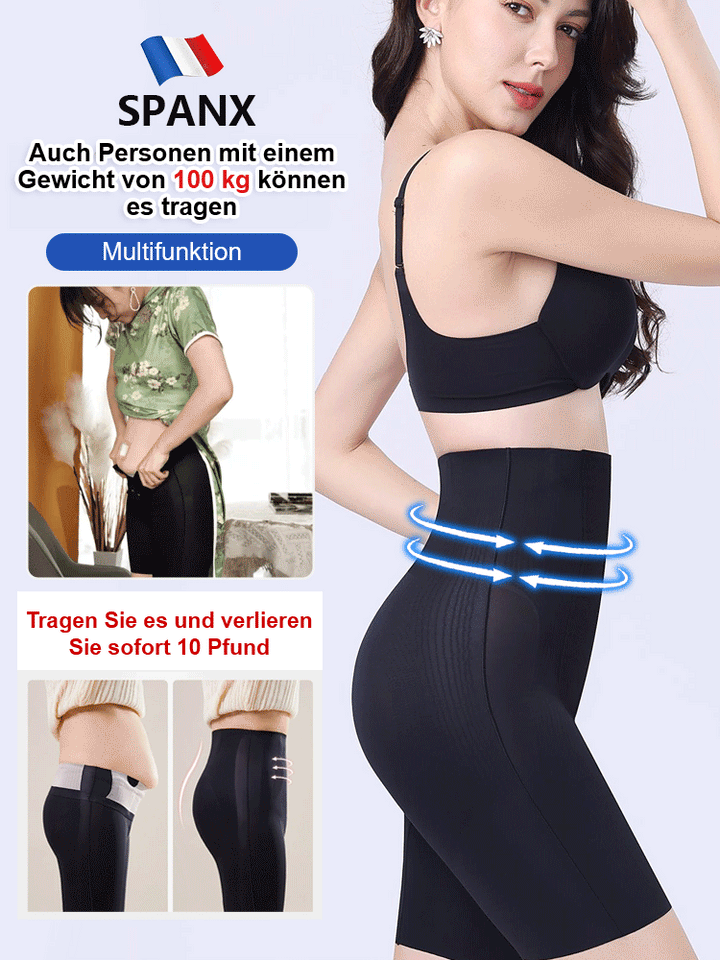 SEAMLESS ZIPPER STRONG BODY SHAPING PANTS HIP LIFTING TUMMY CONTROL PANTS