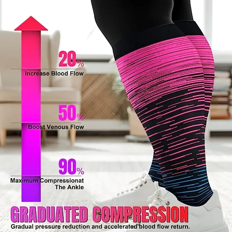 2023 Printed Compression Socks