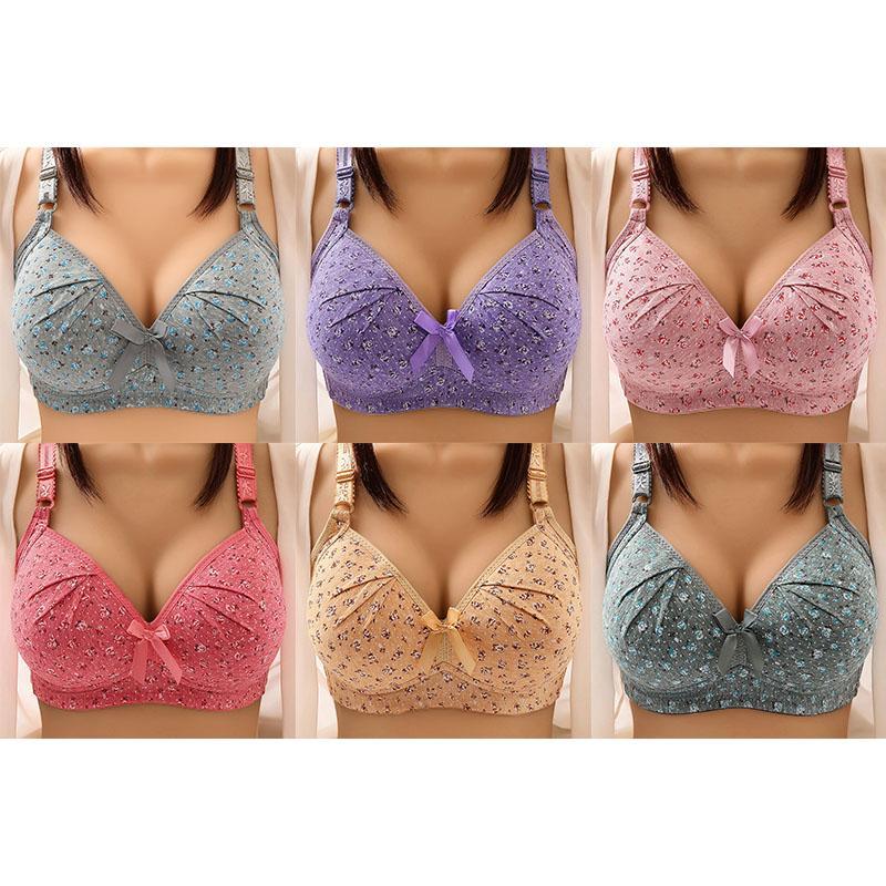 2025 NEW PLUS SIZE BRA WOMEN UNDERWEAR WIRE FREE COMFORT SOFT THIN BREATHABLE