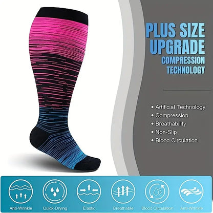 2023 Printed Compression Socks