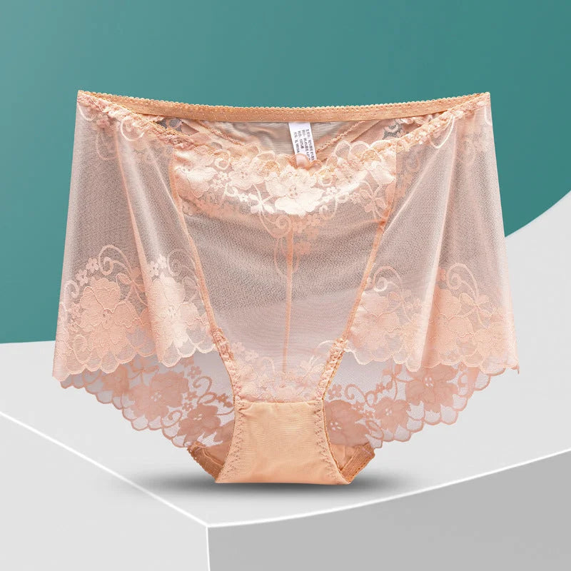 LADIES SILK LACE HANDMADE PANTIES