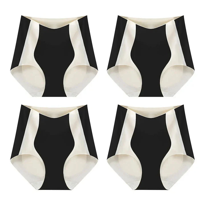 COLOR BLOCK TRACELESS HIP LIFTING SHAPING PANTIES