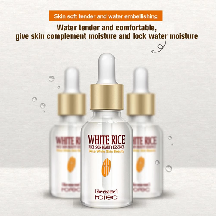 Collagen White Rice Face Serum Hyaluronic Acid Essence