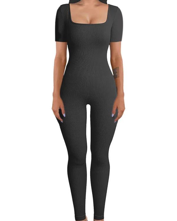 Jumpsuit with Tummy ControlPanel