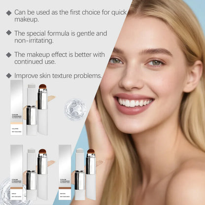 💥NEW & Upgraded💥 The most popular cosmetics at present-Korean Color-Changing Foundation Stick2.0