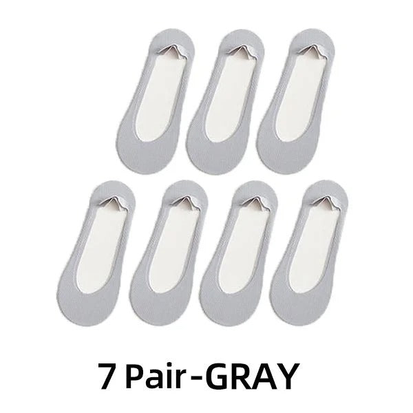 2025 Invisible Non-slip Ice Silk Socks