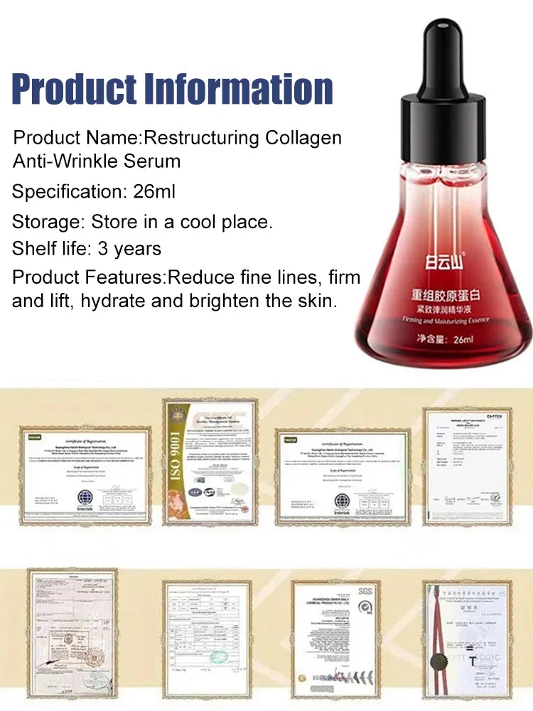 Recombinant Collagen Anti-Wrinkle Serum