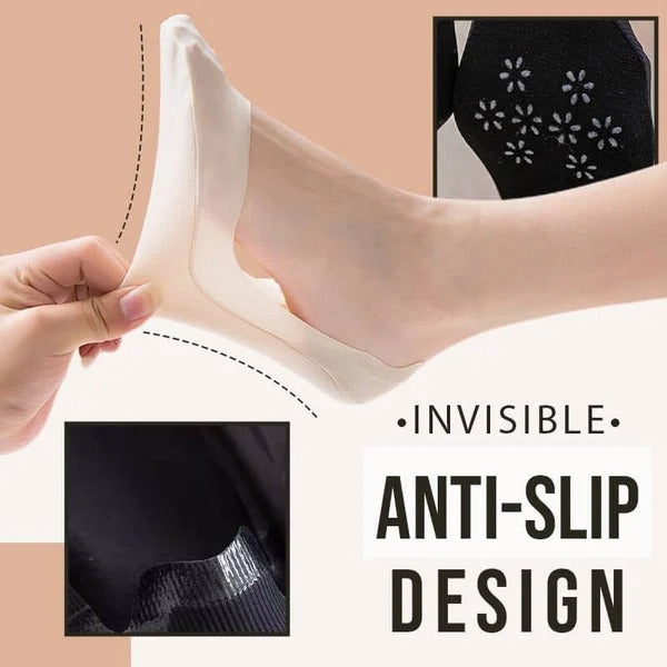 2025 Invisible Non-slip Ice Silk Socks