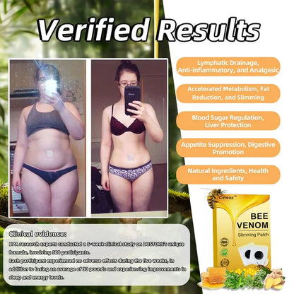 🐝Cvreoz™ Bee Venom Slimming Patch✨ (For all lymphatic problems and obesity)