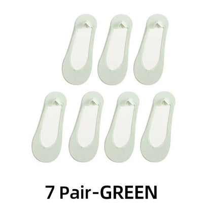 2025 Invisible Non-slip Ice Silk Socks