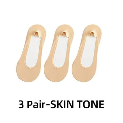 2025 Invisible Non-slip Ice Silk Socks