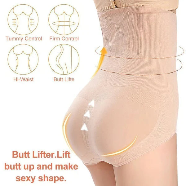【🔥Last Day BUY 1 GET 1 FREE 🔥】High Waist Tummy Control Shapewear Panties