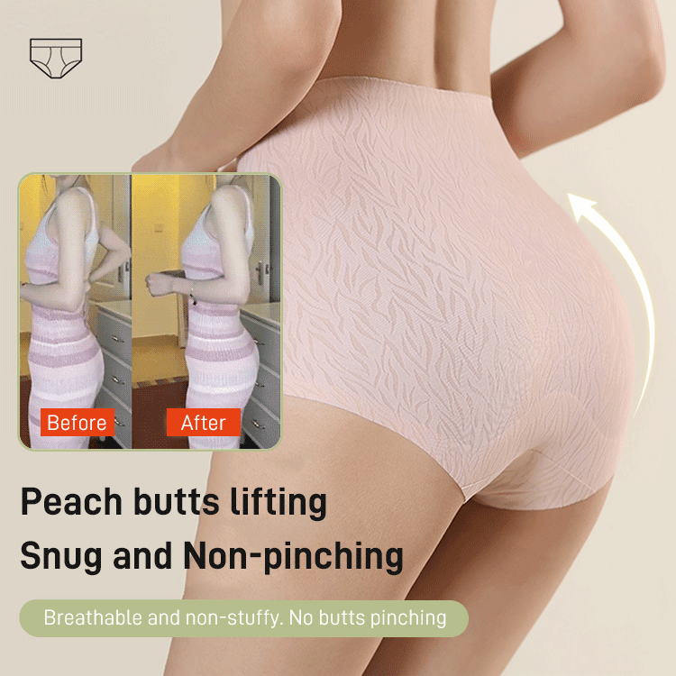 PAY 1 GET 3(3PACKS)FRESH SEAMLESS HIGH WAIST BUTT LIFT PANTIES