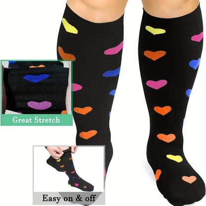 2023 Printed Compression Socks