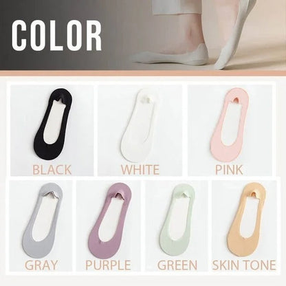 2025 Invisible Non-slip Ice Silk Socks