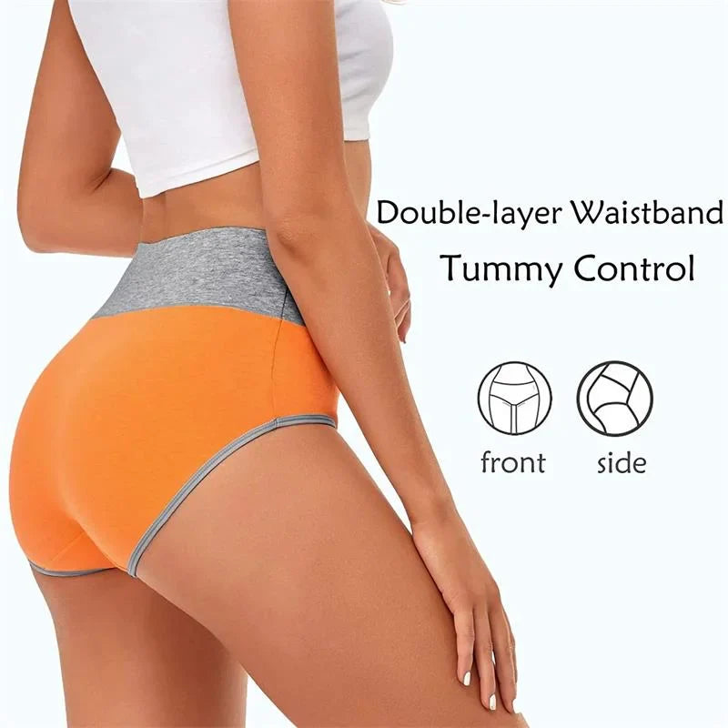 Buy 5 Get 5 Free Cotton Breathable Moisture-absorbing Antibacterial Underwear