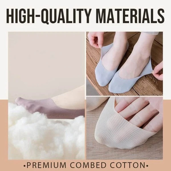 2025 Invisible Non-slip Ice Silk Socks