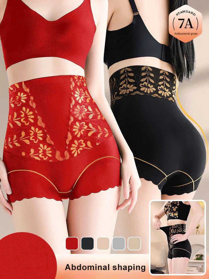 WOMENS HIGH WAIST SHAPING PANTIES