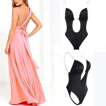 2023  Plunge Backless Body Shaper Bra
