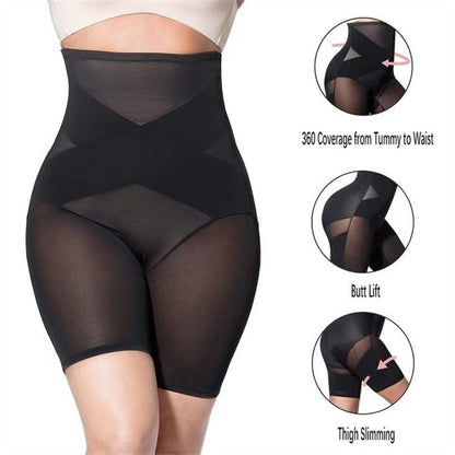 2023 New Cross Compression Abs  Booty High Waisted Shaper
