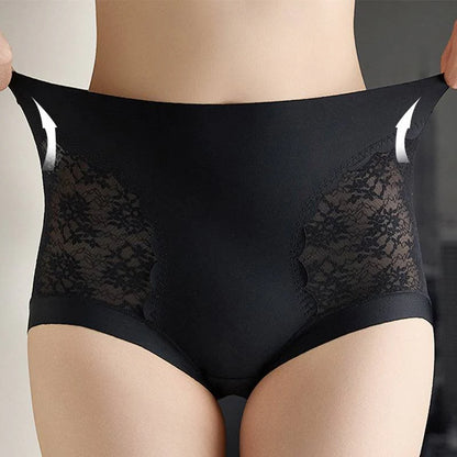 WOMENS COMFORTABLE TRACELESS LACE PANTIES