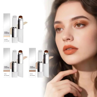 💥NEW & Upgraded💥 The most popular cosmetics at present-Korean Color-Changing Foundation Stick2.0