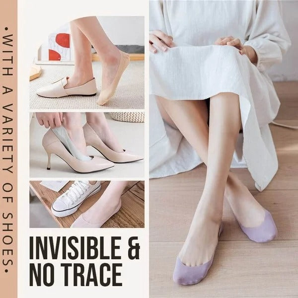 2025 Invisible Non-slip Ice Silk Socks
