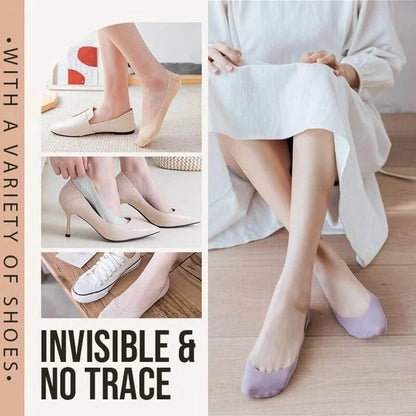 2025 Invisible Non-slip Ice Silk Socks