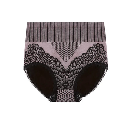 New Womens Lace Panties High Waist Pnties