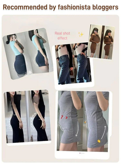 HIGH WAISTED TUMMY TUCK HIP LIFTING NO TRACE WORMWOOD ANTIBACTERIAL PANTIES