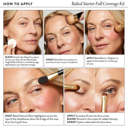 ⏰ Last 3 Hours! 🔥 70% OFF Baked Starter Kit - Full Coverage (3PC) ✨