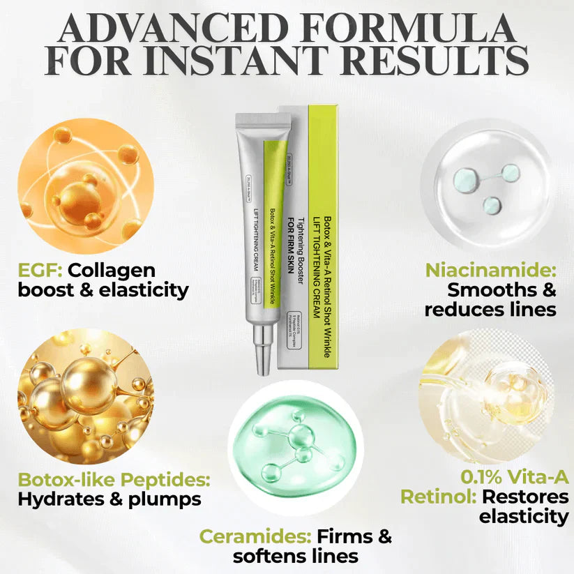 👏🌿Made and shipped from the USA 💫Tiworld® Botox & Vita-A Retinol Shot Wrinkle-Lift Tightening cream - Last Day Promotion 70% OFF