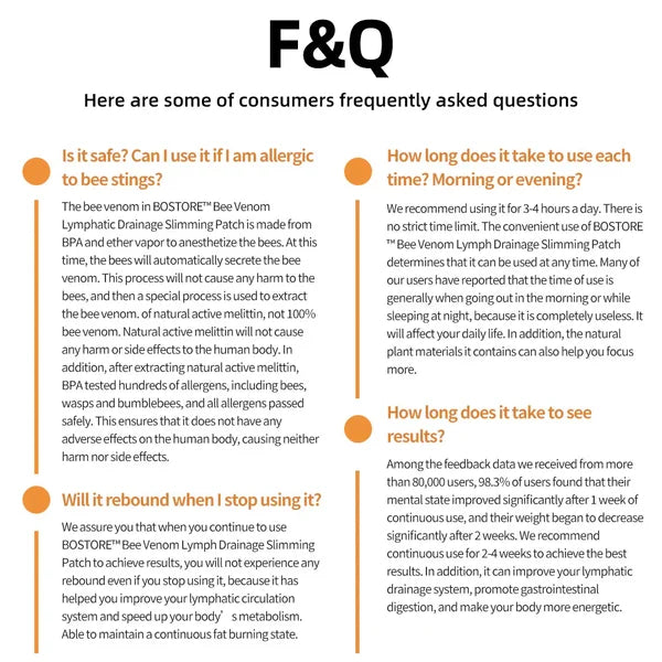 🐝Cvreoz™ Bee Venom Slimming Patch✨ (For all lymphatic problems and obesity)