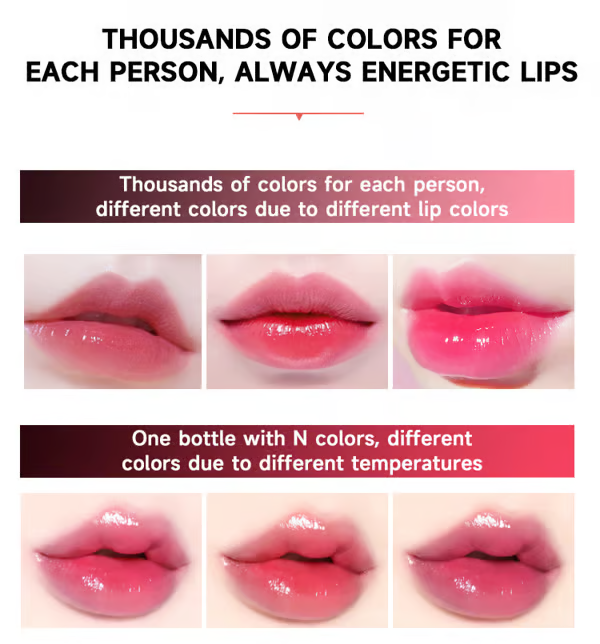 💋 Experience Luxurious Lips - ✨Transferproof Color-Changing Lipstick💄CrystalClear Color Alchemy 💋 Auto-Tints on Contact!