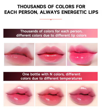 💋 Experience Luxurious Lips - ✨Transferproof Color-Changing Lipstick💄CrystalClear Color Alchemy 💋 Auto-Tints on Contact!