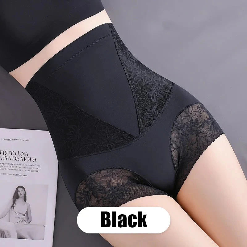 WOMENS BUTT LIFTING TUMMY CONTROL HIGH WAIST PANTIES