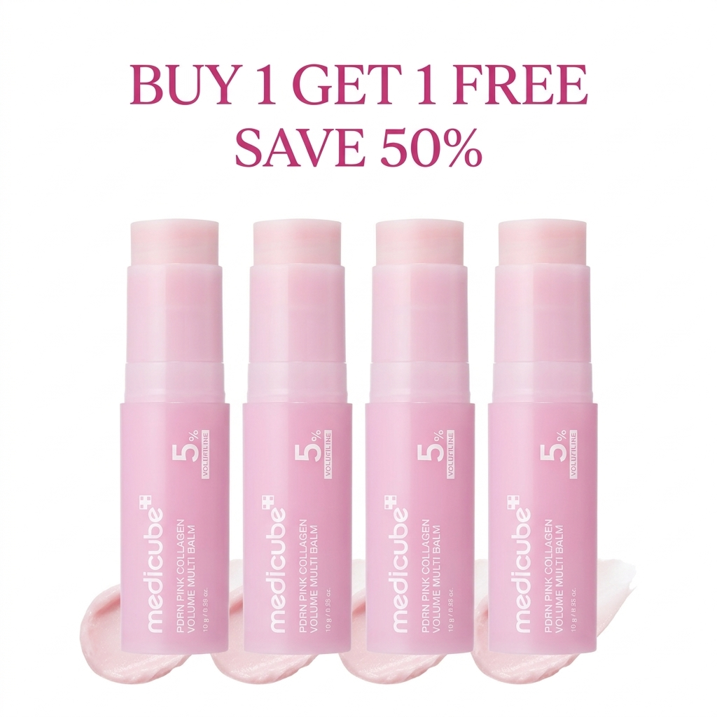 💗 Developed in Korea | Anti-Aging | Moisturizes & Smooths Skin | Plumps Lips, Bust, & Hips | Improves Dark Spots | Firms Skin | Pink Collagen Multi-Effect Plumping Serum Stick